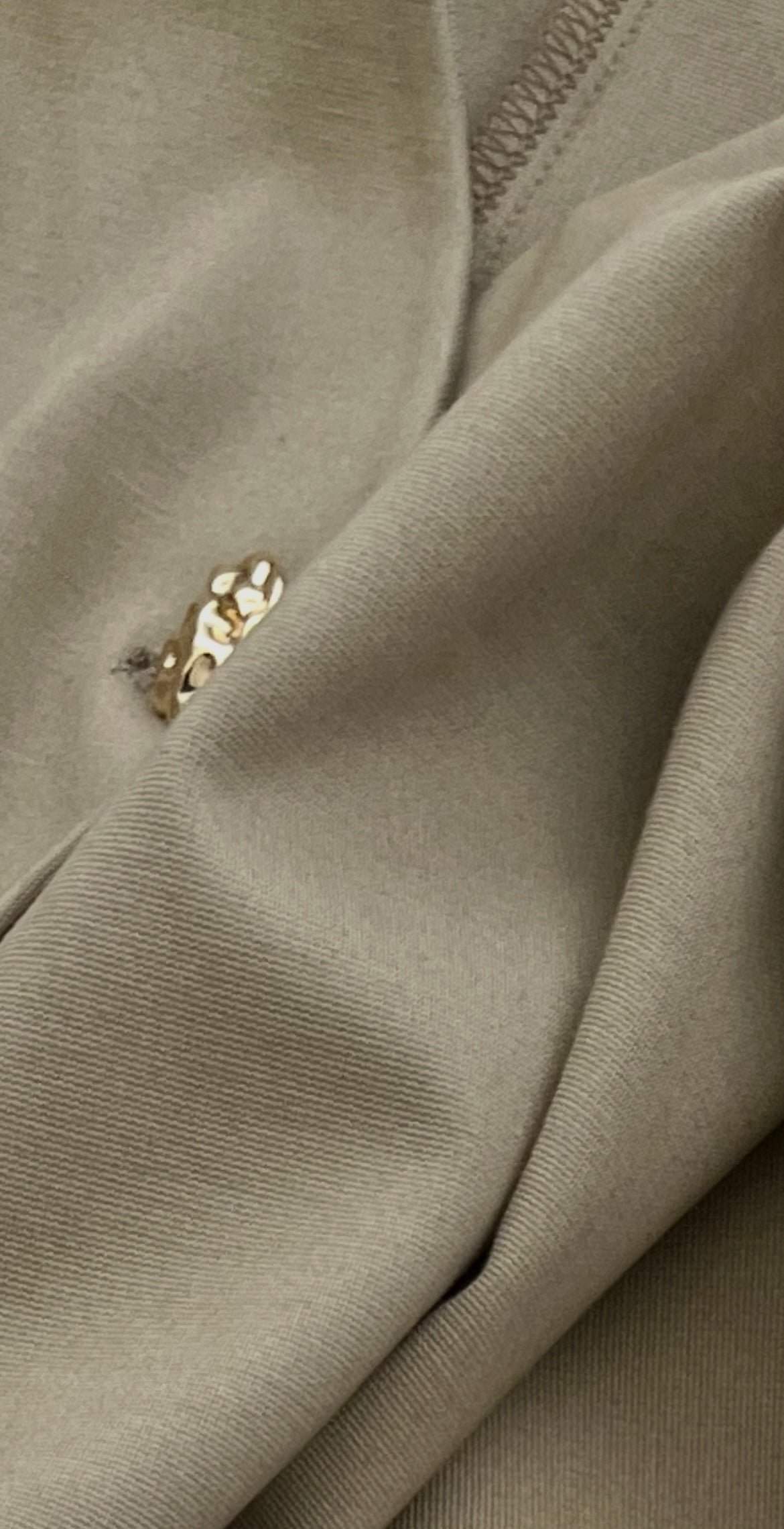 Gilet Cache-Cœur Beige