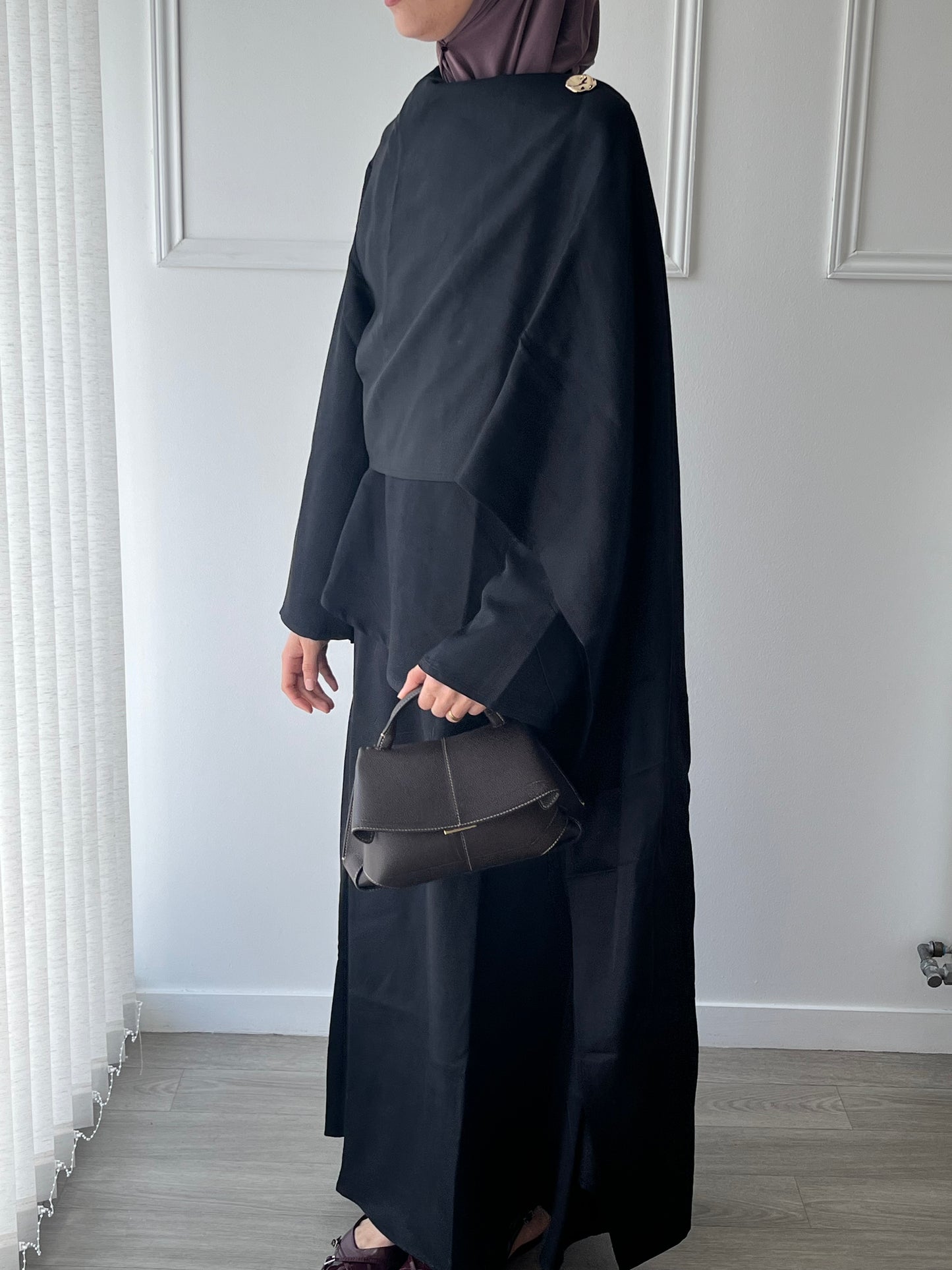 Jupe Evasée Maxi Noire