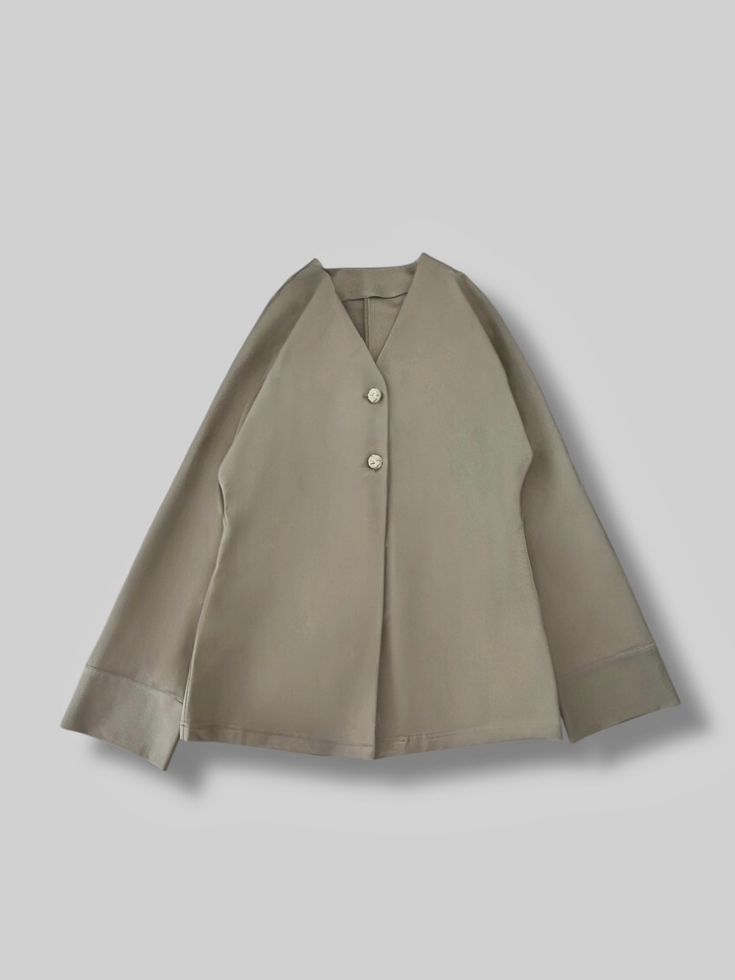 Gilet Cache-Cœur Beige
