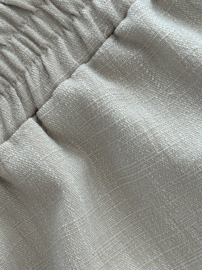 Jupe Longue beige clair – Élégance Naturelle
