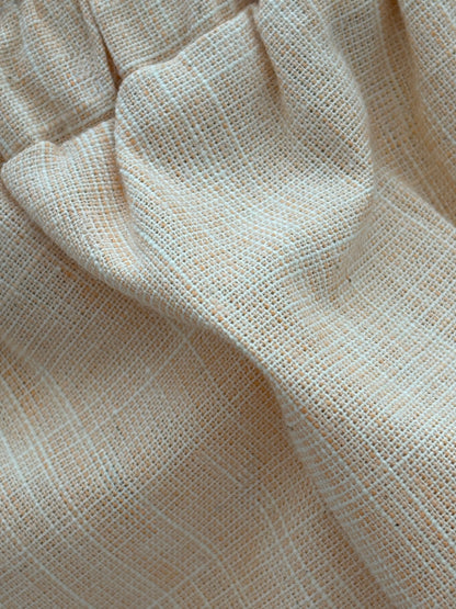 Top Asymétrique orange pastel – Esprit d'Été